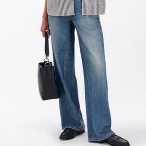 Rag & bone Miramar Wide-Leg Pants size Large